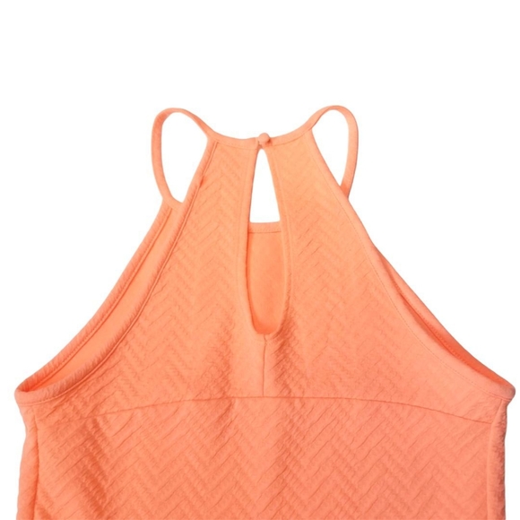 Mossimo Halter Light Orange/ Coral Dress - Picture 9 of 9